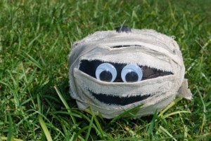 Funny Mummy Pumpkin