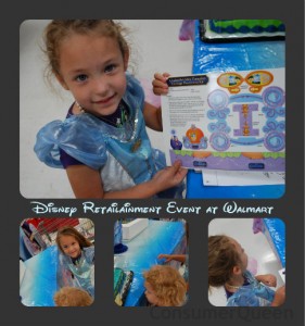#DisneyPrincessWMT Retailainment at Walmart