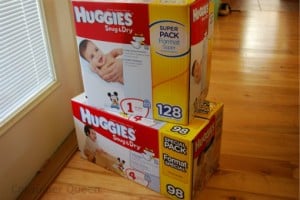 #HuggiesWalmart One for me, One for you