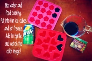 Colorful Ice Cubes