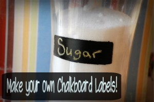 Chalkboard Labels