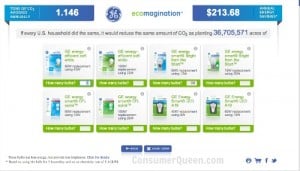 GE Savings Calculator