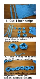 T shirt scarf