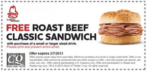 free_arbys_roast_beef