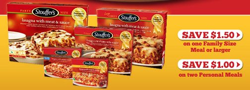 2 50 In Stouffers Coupons